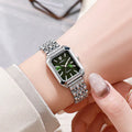 Women's Square Steel Strap Watch